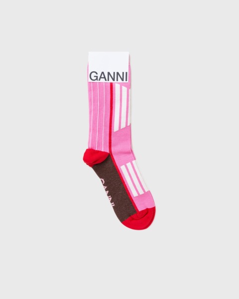 Ganni White Socks for Women by Bstn GOOFASH