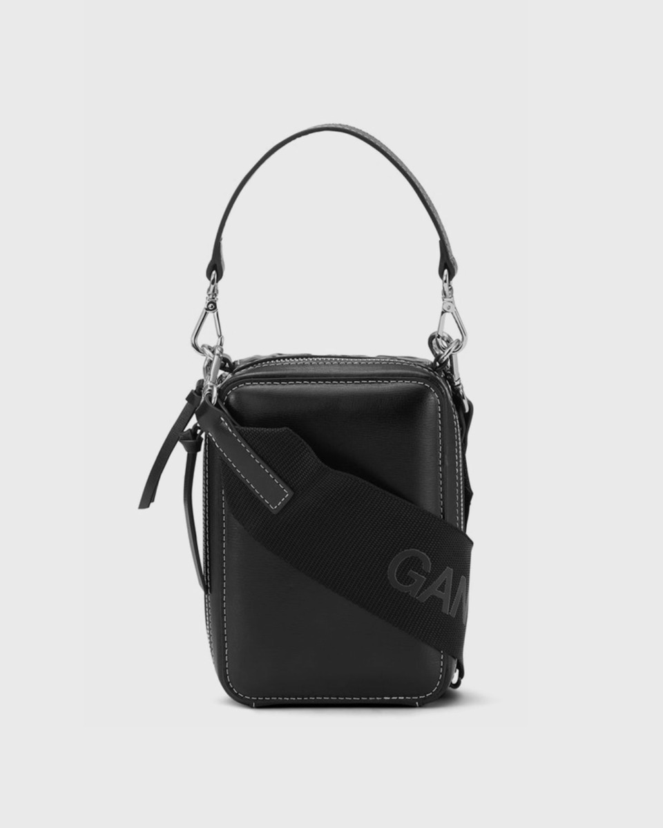 Ganni - Womens Black Handbag by Bstn GOOFASH