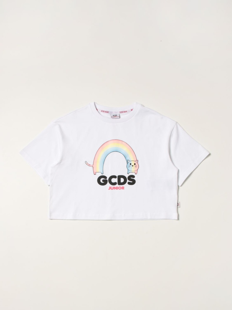 Gcds Ladies T-Shirt White - Giglio GOOFASH