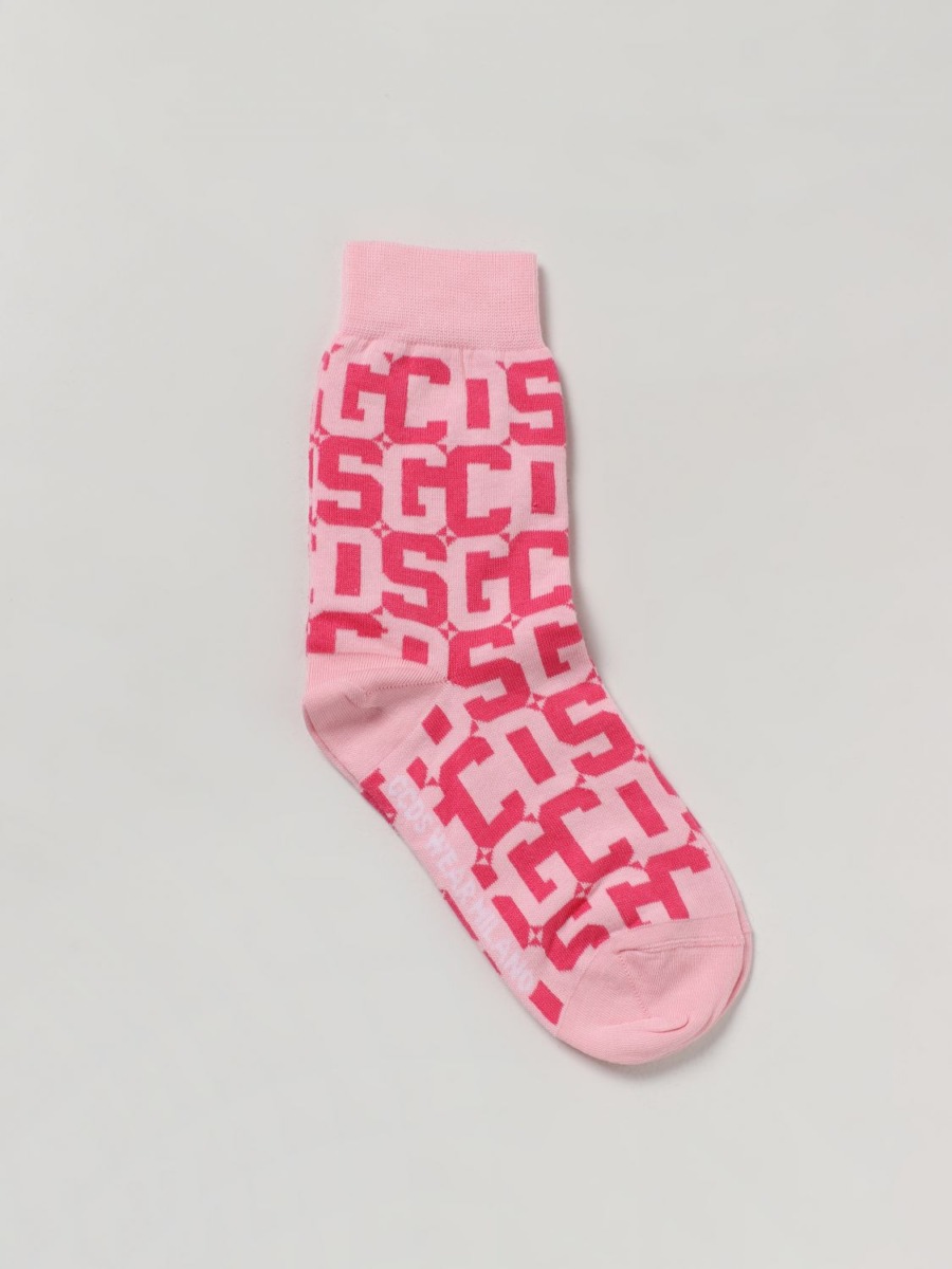 Gcds - Socks - Pink - Giglio - Woman GOOFASH