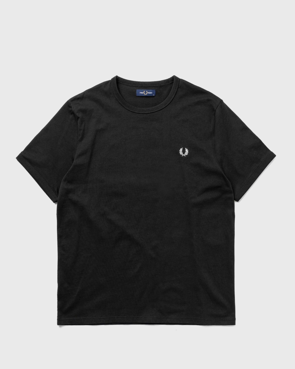 Gent Ringer T-Shirt Black Bstn - Fred Perry GOOFASH
