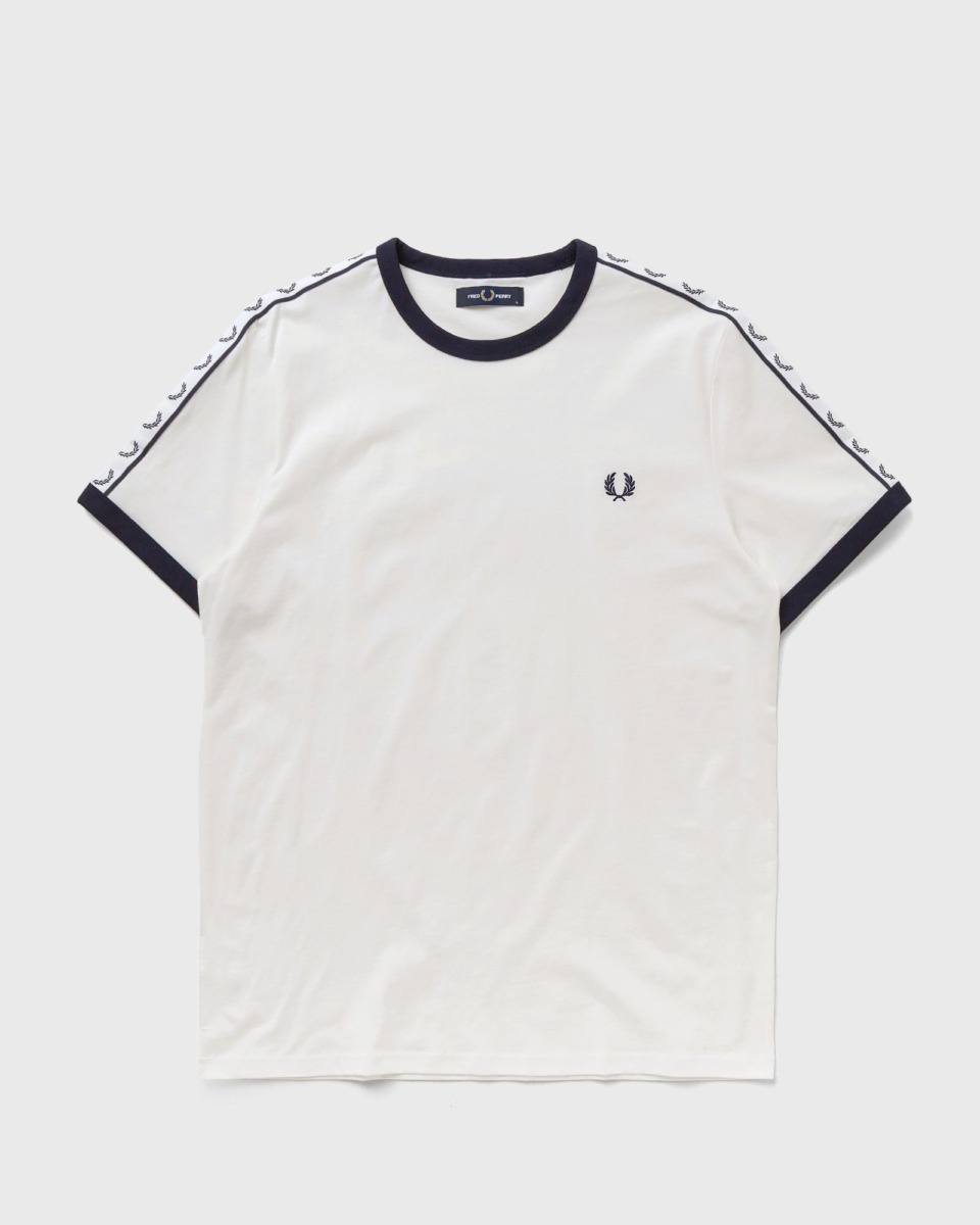 Gent Ringer T-Shirt White Bstn Fred Perry GOOFASH