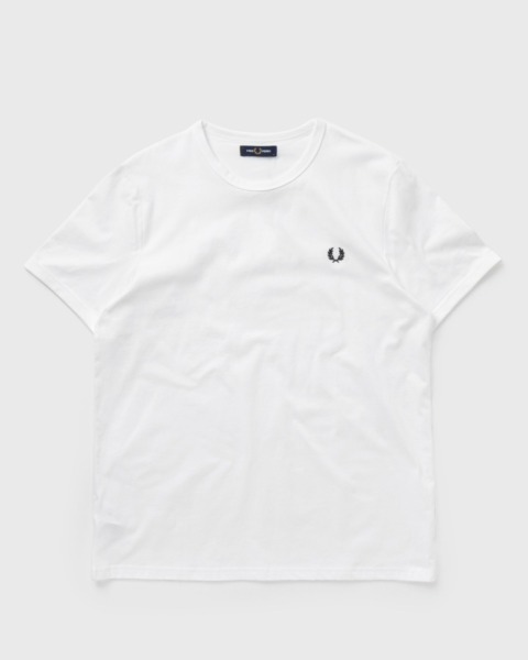 Gent White Ringer T-Shirt Bstn - Fred Perry GOOFASH