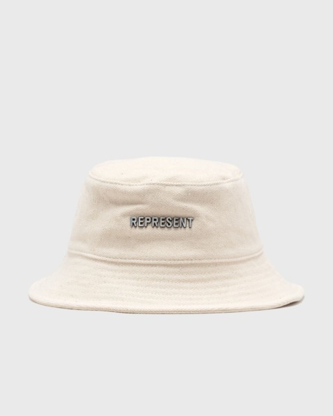 Gents Beige Bucket Hat - Represent - Bstn GOOFASH