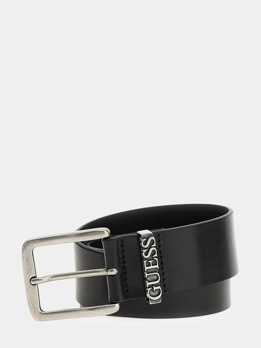 Gents Belt in Black from Guess GOOFASH