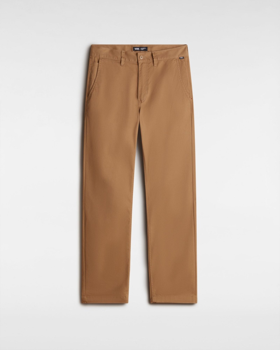Gents Brown Trousers - Vans GOOFASH