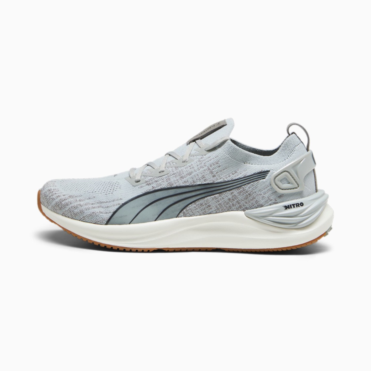 Gents Grey Running Shoes from Puma GOOFASH