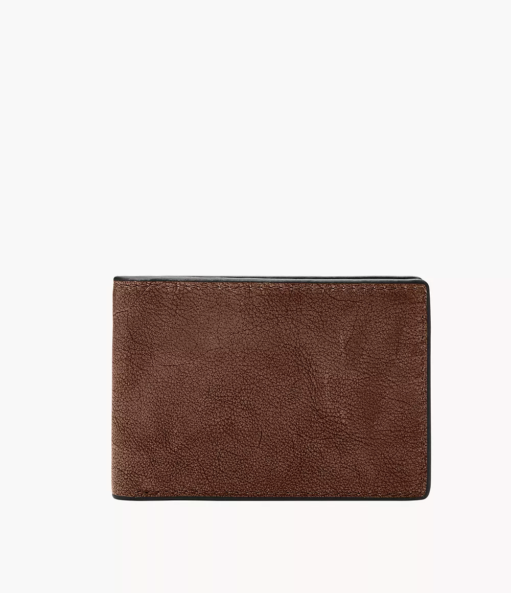 Gents Red Wallet by Fossil GOOFASH