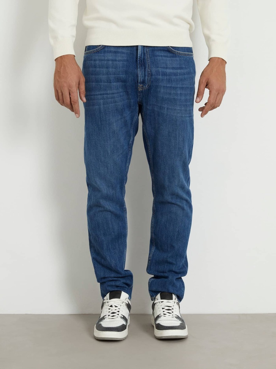 Gents Relaxed Jeans in Blue Guess GOOFASH