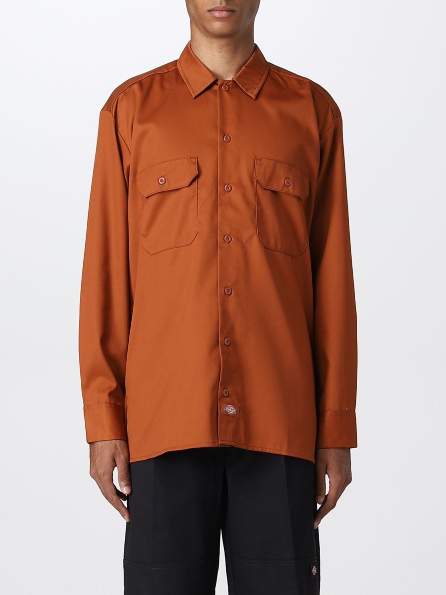 Gents Shirt in Brown - Dickies - Giglio GOOFASH