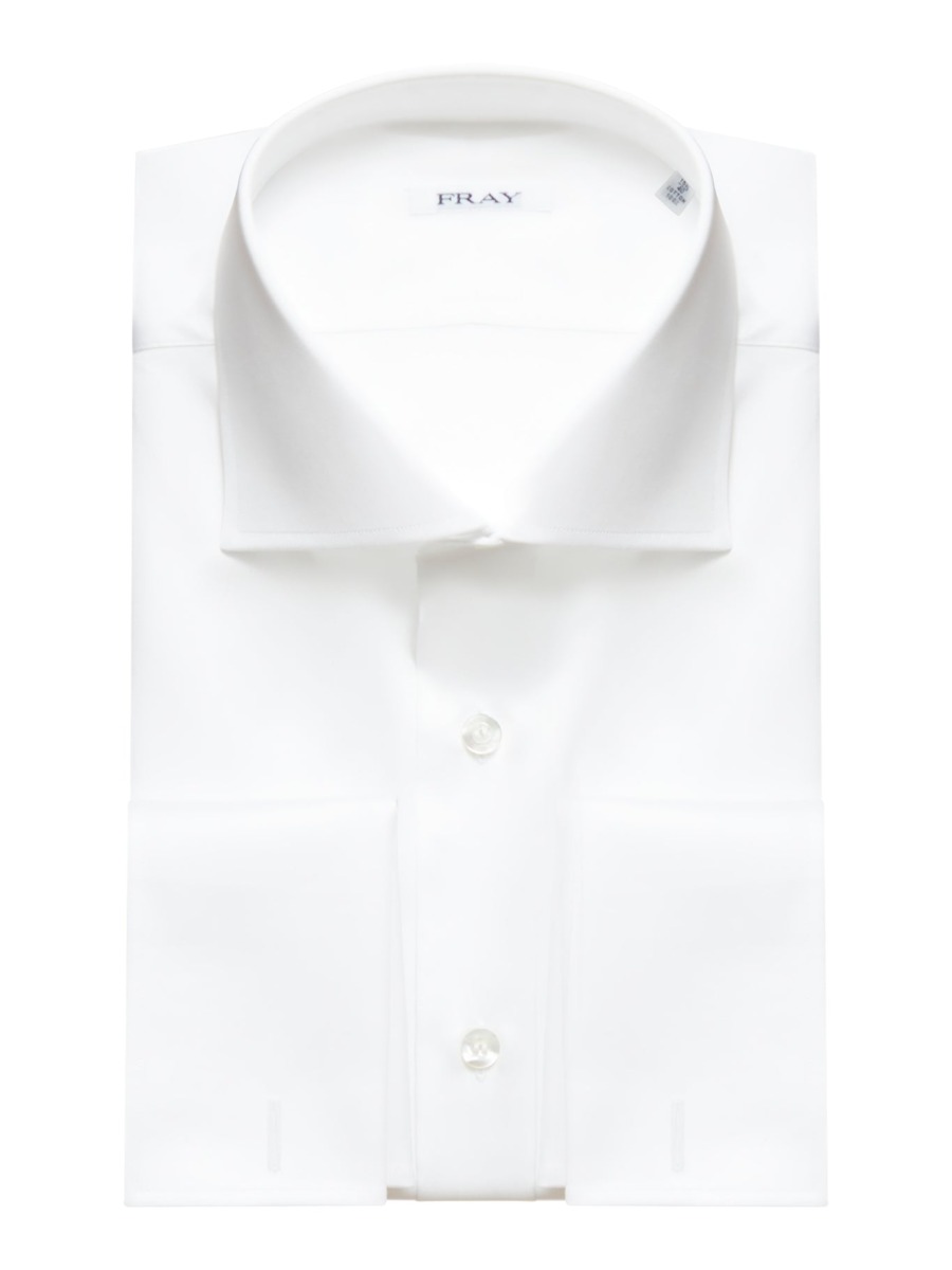 Gents Shirt in White at Suitnegozi GOOFASH