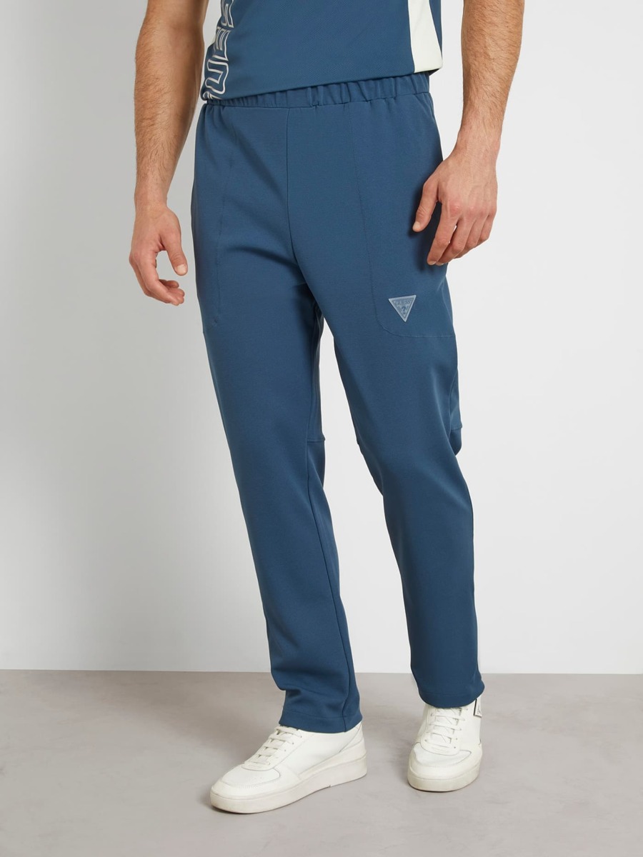 Gents Sweatpants in Blue Guess GOOFASH