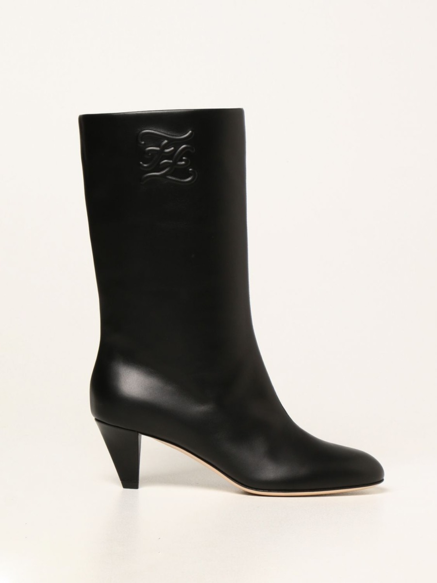Giglio - Boots in Black for Women from Fendi GOOFASH