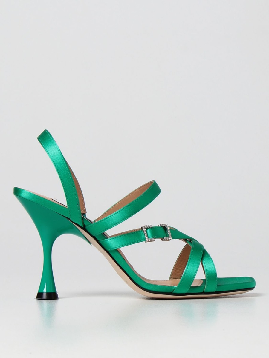 Giglio - Green - Heeled Sandals - Sergio Rossi GOOFASH