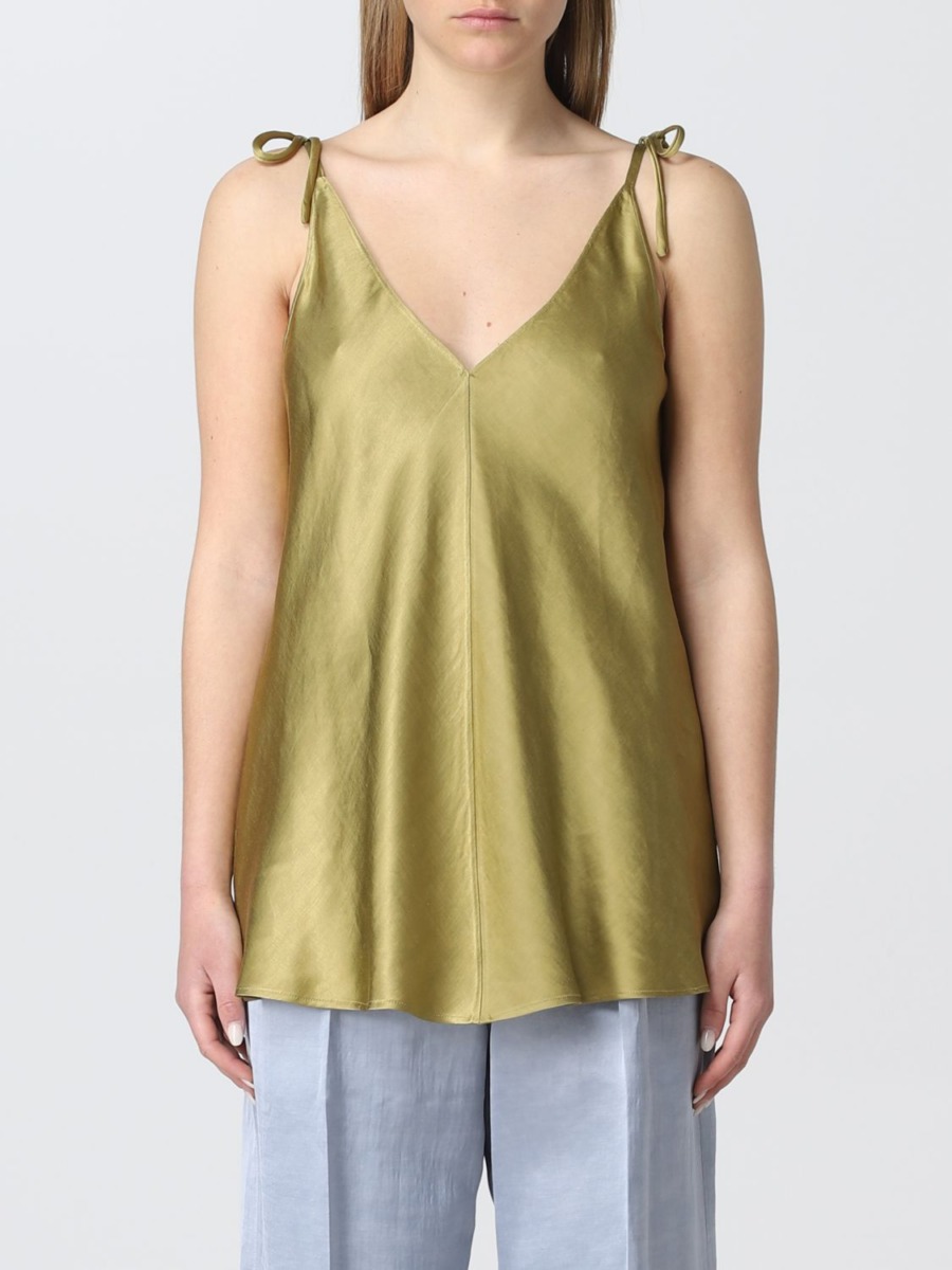 Giglio Lady Top Green by Alysi GOOFASH