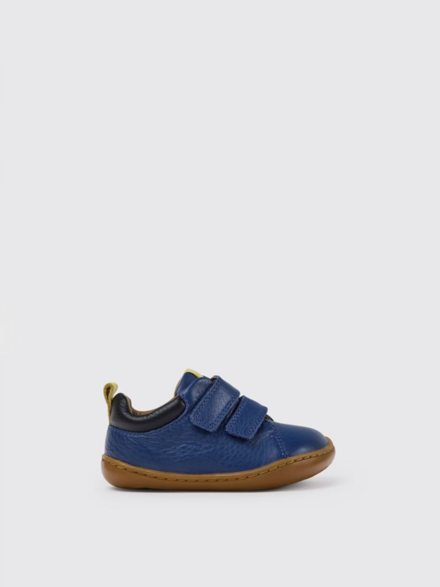 Giglio - Leather Shoes Blue Camper Men GOOFASH