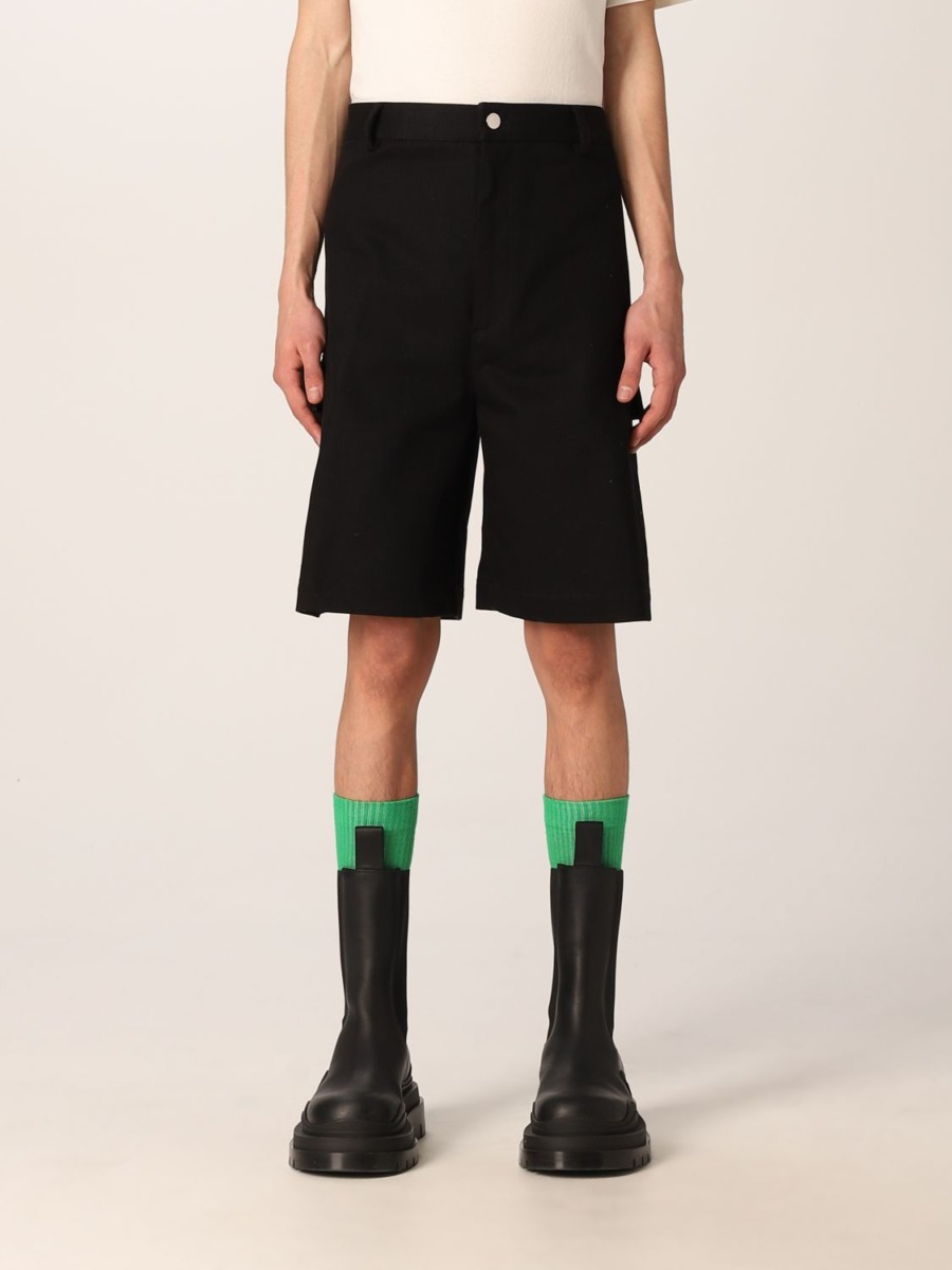 Giglio Men's Black Shorts GOOFASH