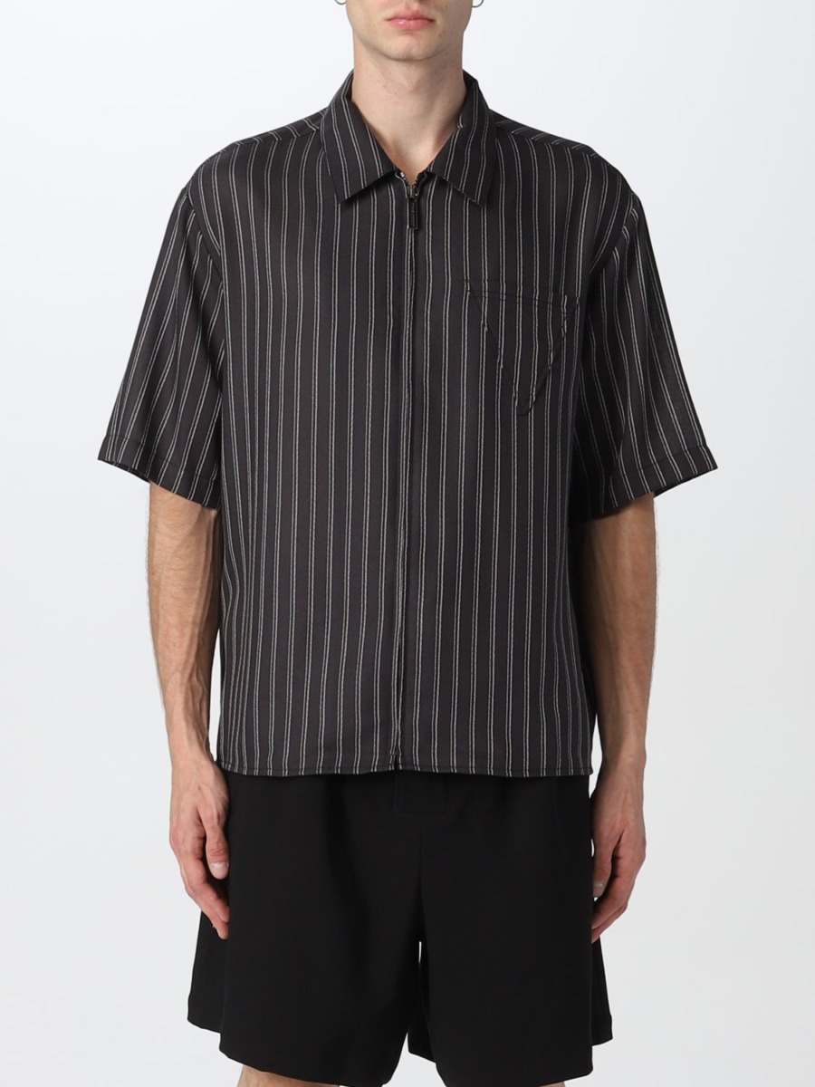 Giglio Men's Shirt Black by Opening Ceremony GOOFASH
