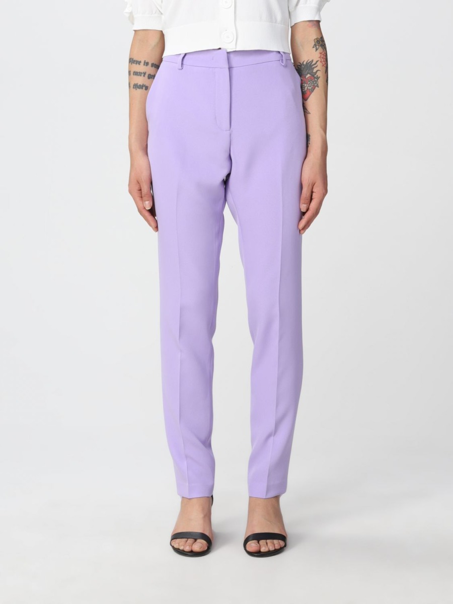 Giglio - Purple Trousers - Liu Jo Ladies GOOFASH