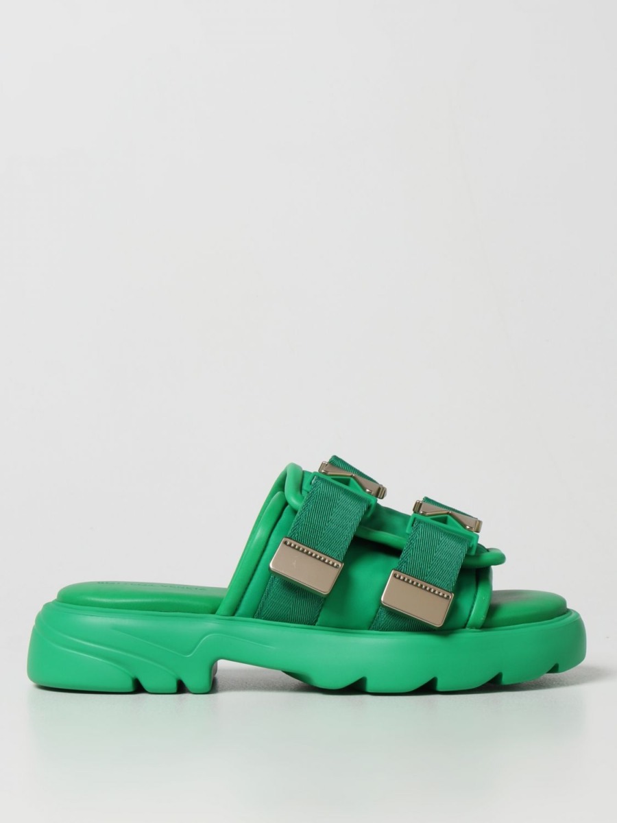 Giglio Women Green Sandals GOOFASH