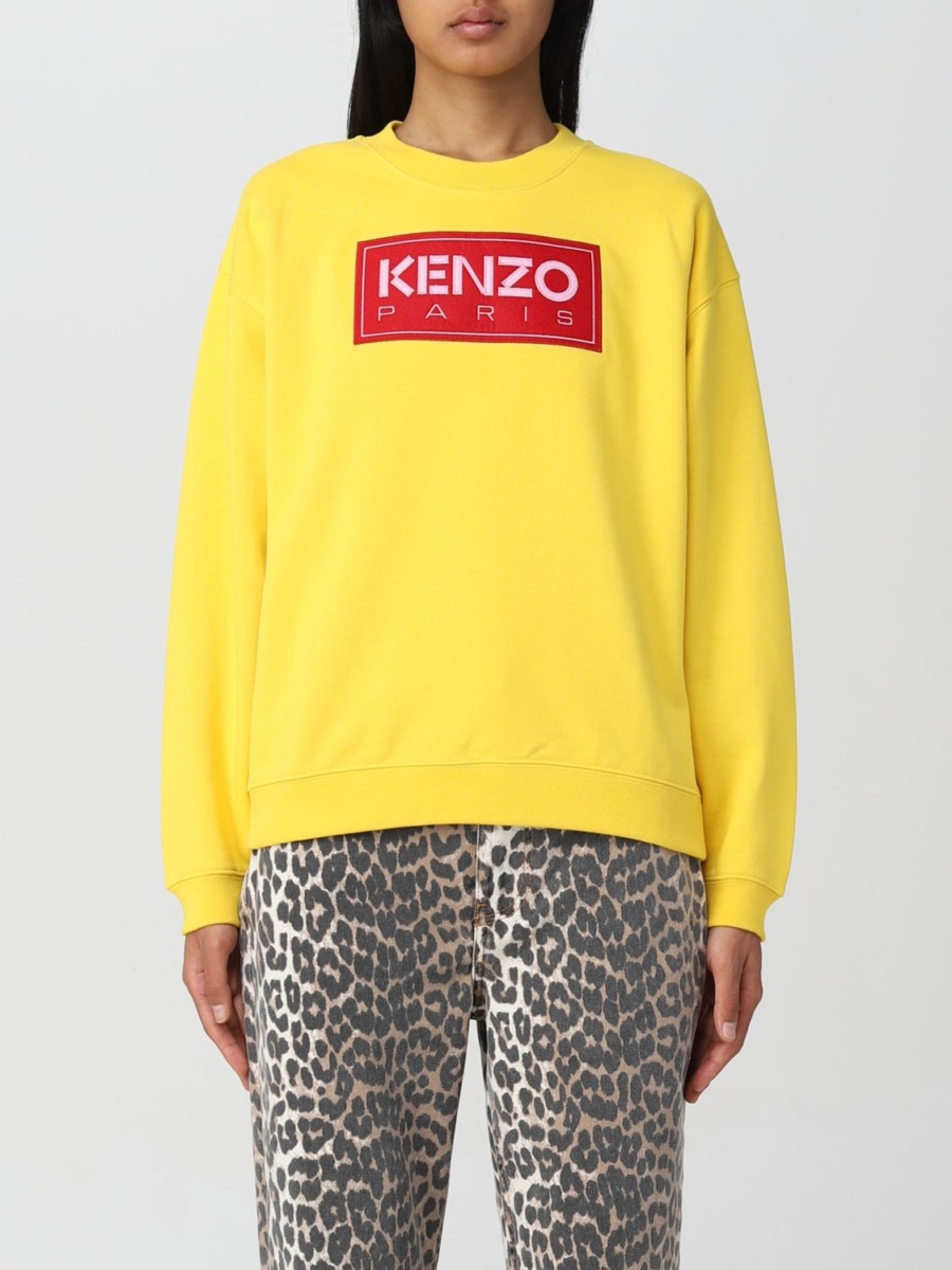 Giglio - Women Sweatshirt Yellow from Kenzo GOOFASH