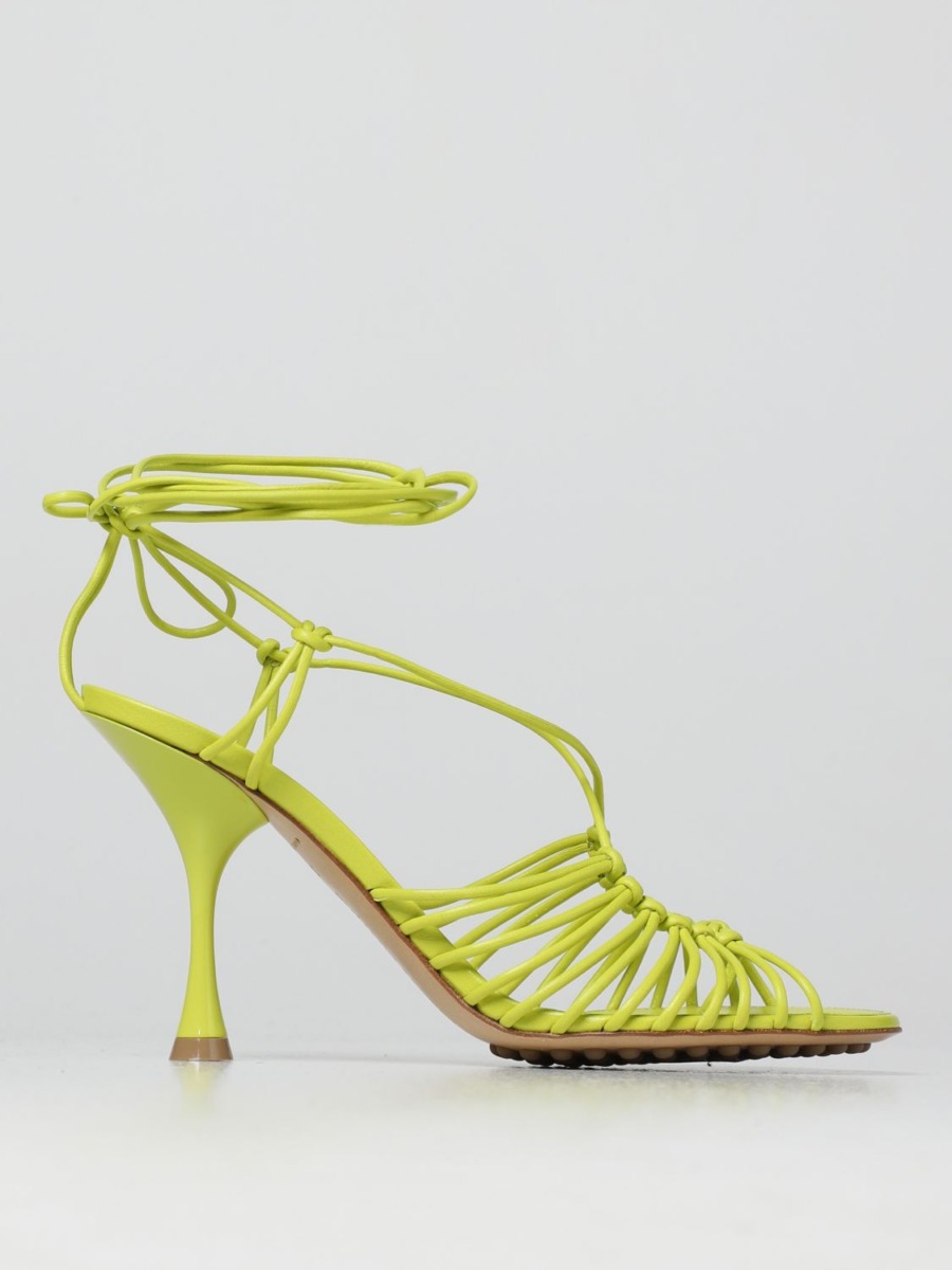 Giglio Womens Green Sandals GOOFASH