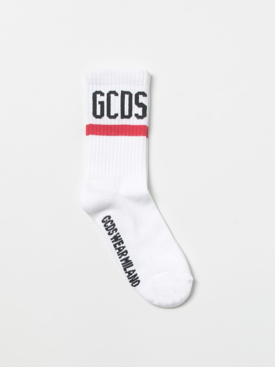 Giglio - Womens Socks White by Gcds GOOFASH