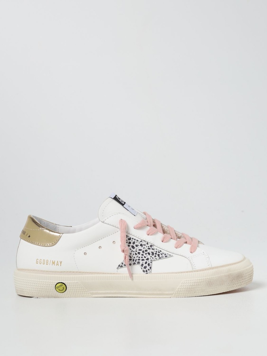Giglio Women's White Trainers from Golden Goose GOOFASH