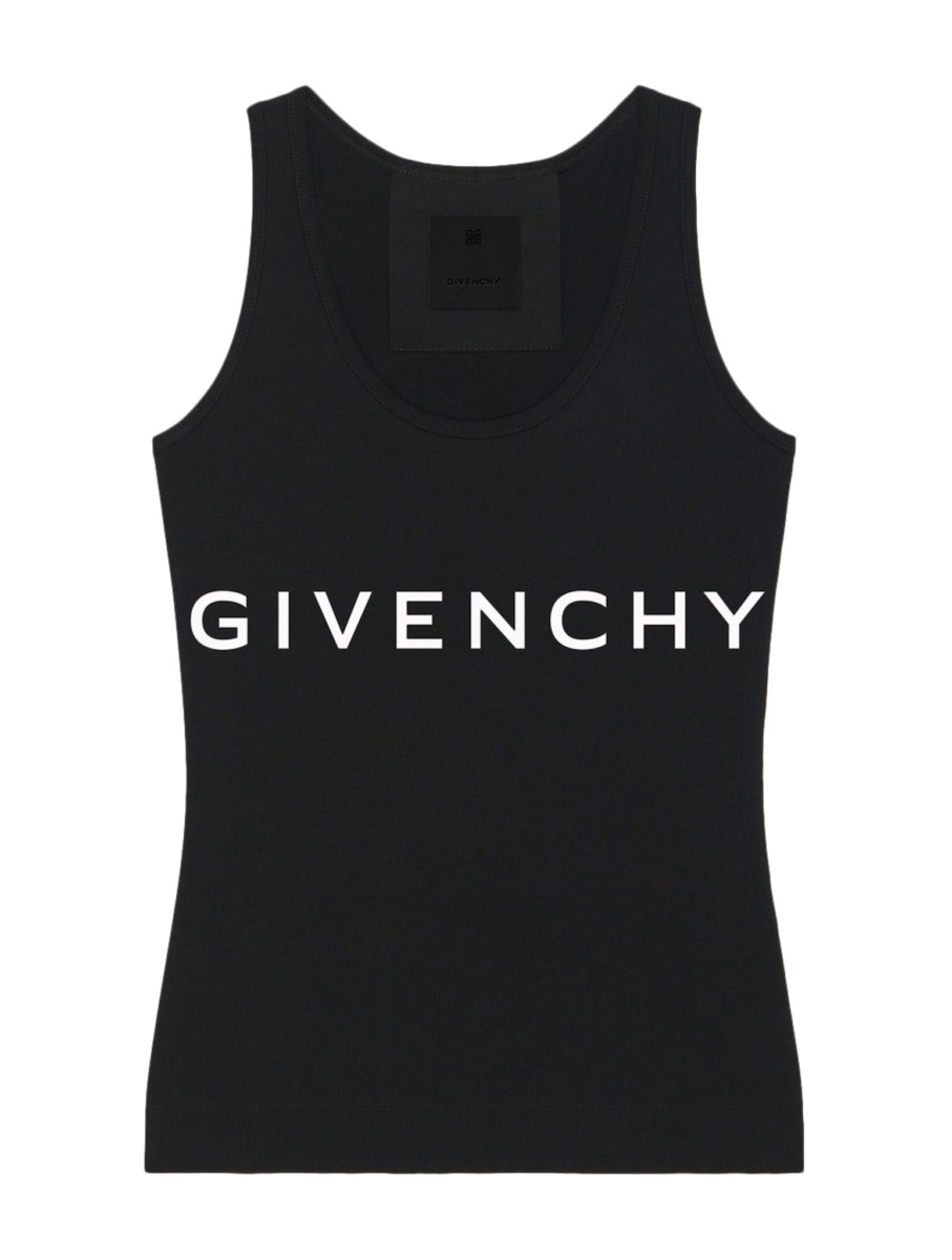 Givenchy - Women Tank Top Black - Suitnegozi GOOFASH