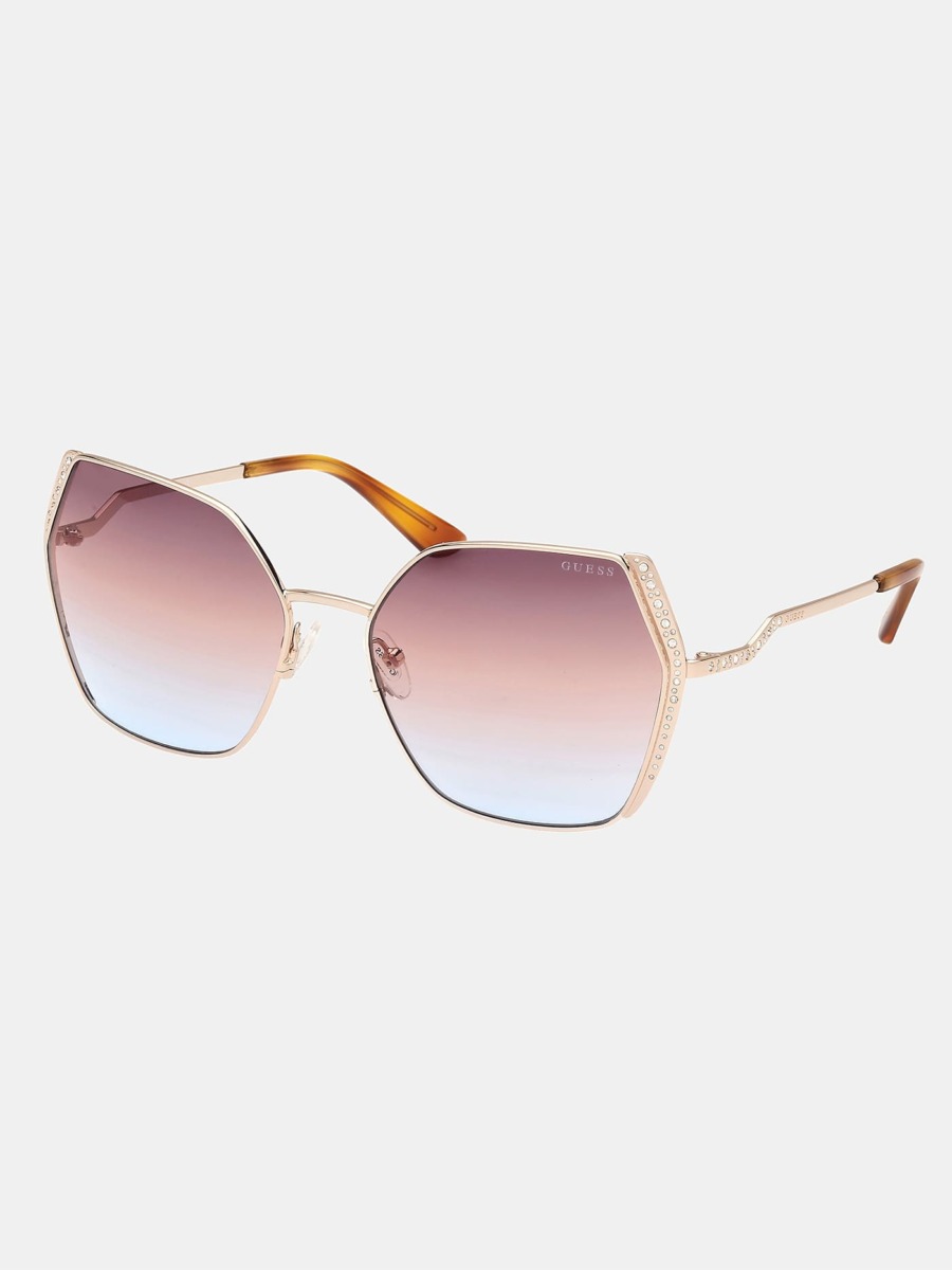 Gold - Lady Sunglasses - Guess GOOFASH