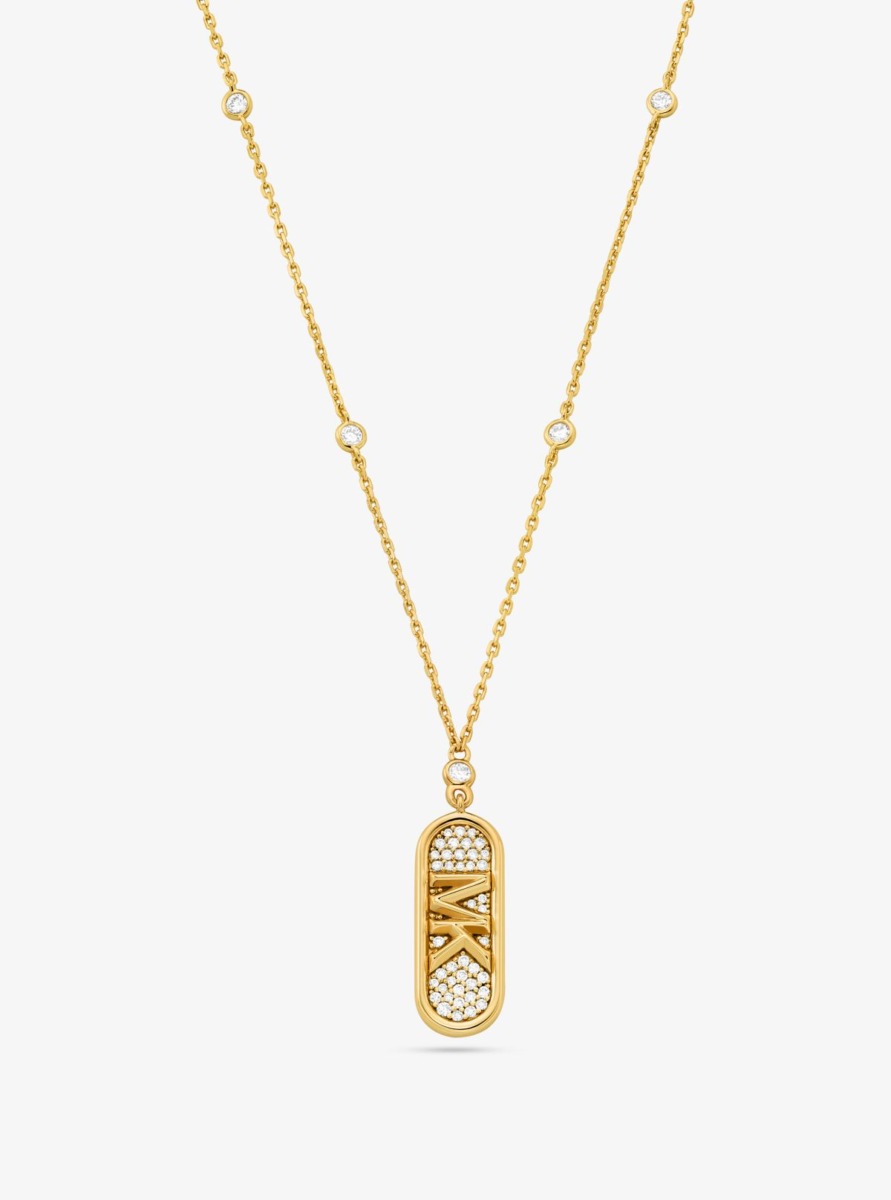 Gold Necklace Ladies - Michael Kors GOOFASH