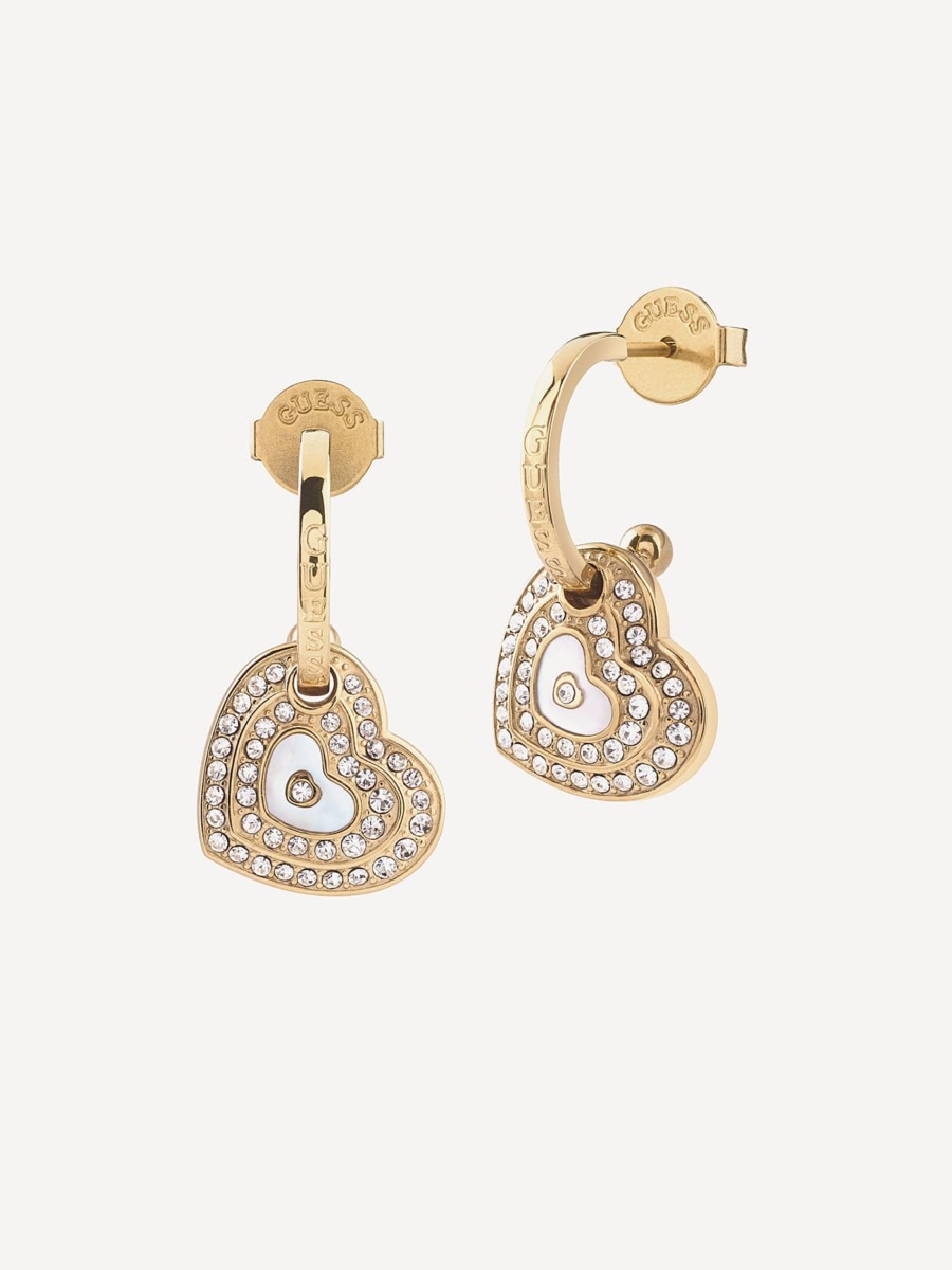 Gold Womens Earrings - Guess GOOFASH