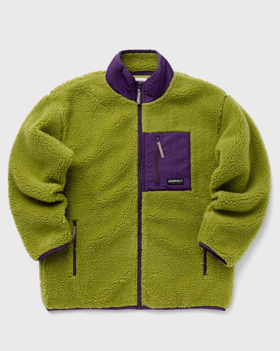 Gramicci - Gents Green Fleece Jacket at Bstn GOOFASH