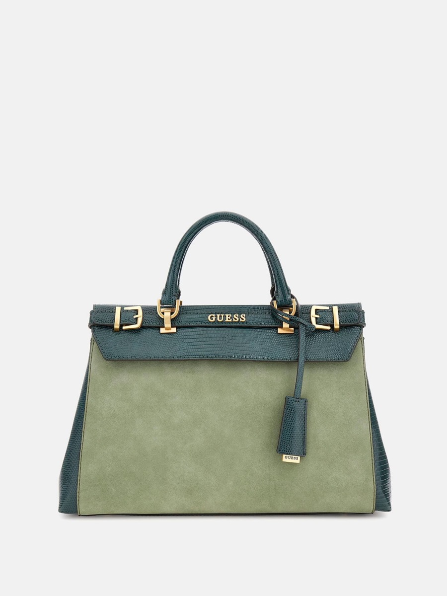 Green Handbag for Women at Guess GOOFASH