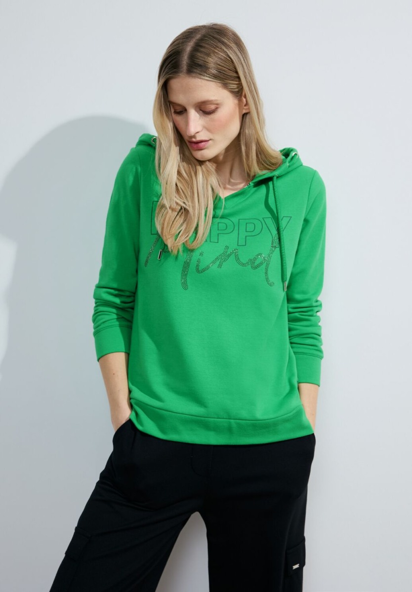 Green Hoodie from Cecil GOOFASH