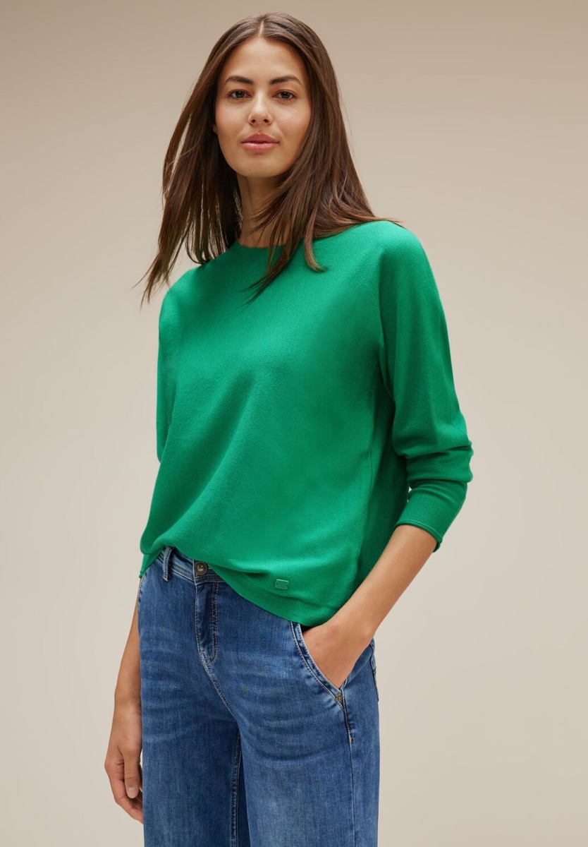 Green - Lady Sweater - Street One GOOFASH