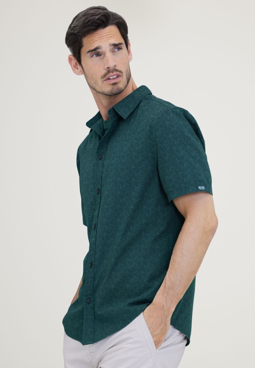 Green Shirt for Man from Street One GOOFASH