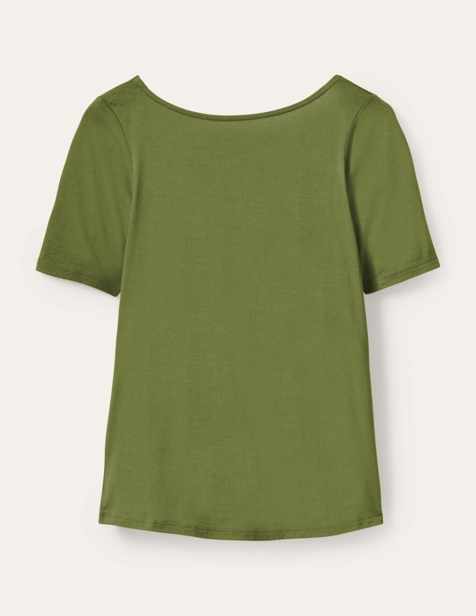 Green T-Shirt Boden GOOFASH