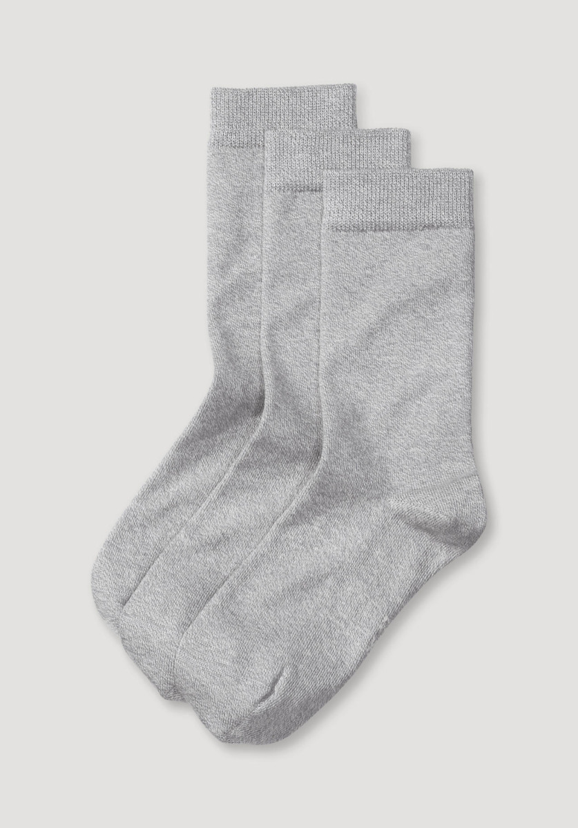 Grey Socks Hessnatur Women GOOFASH