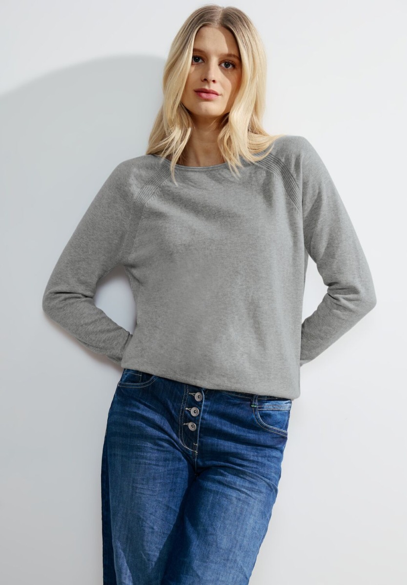 Grey - Sweater - Women - Cecil GOOFASH
