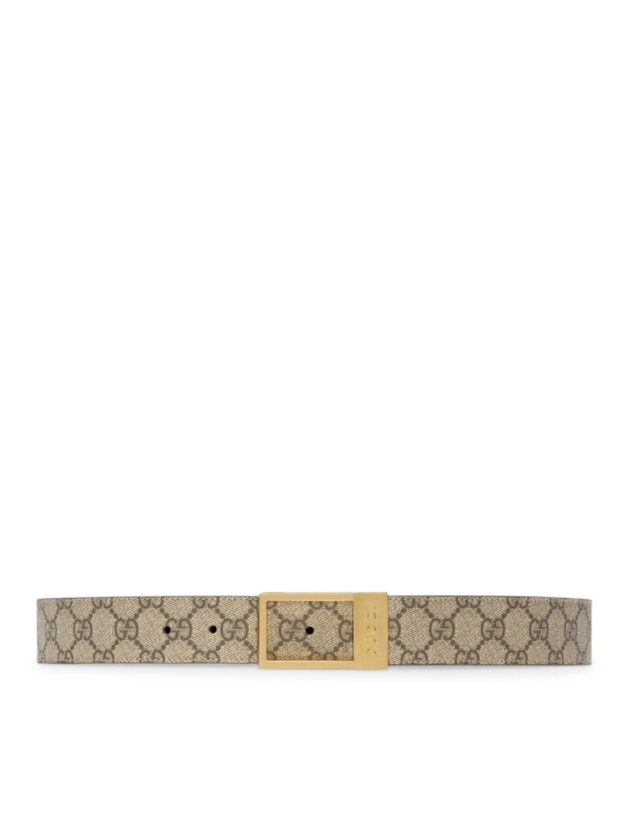Gucci Men's Belt in White by Suitnegozi GOOFASH