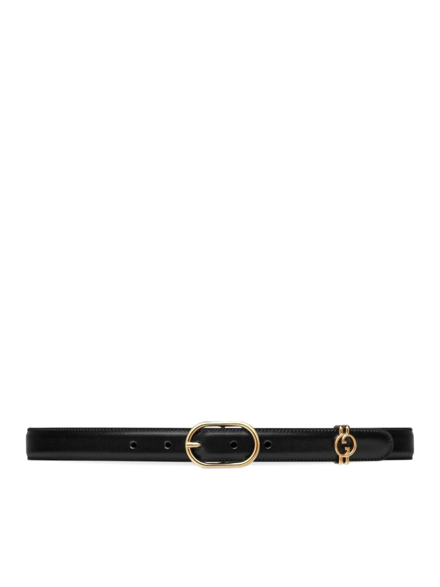 Gucci Woman Belt in Black from Suitnegozi GOOFASH