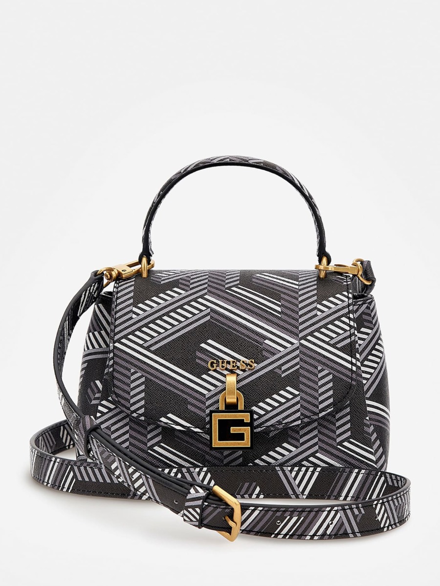 Guess - Black Ladies Handbag GOOFASH