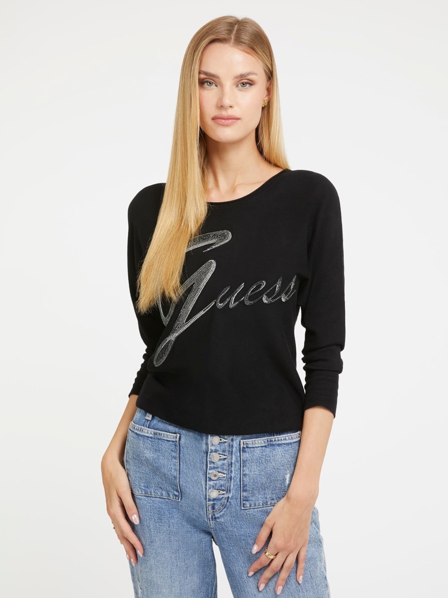 Guess - Black Sweater for Women GOOFASH