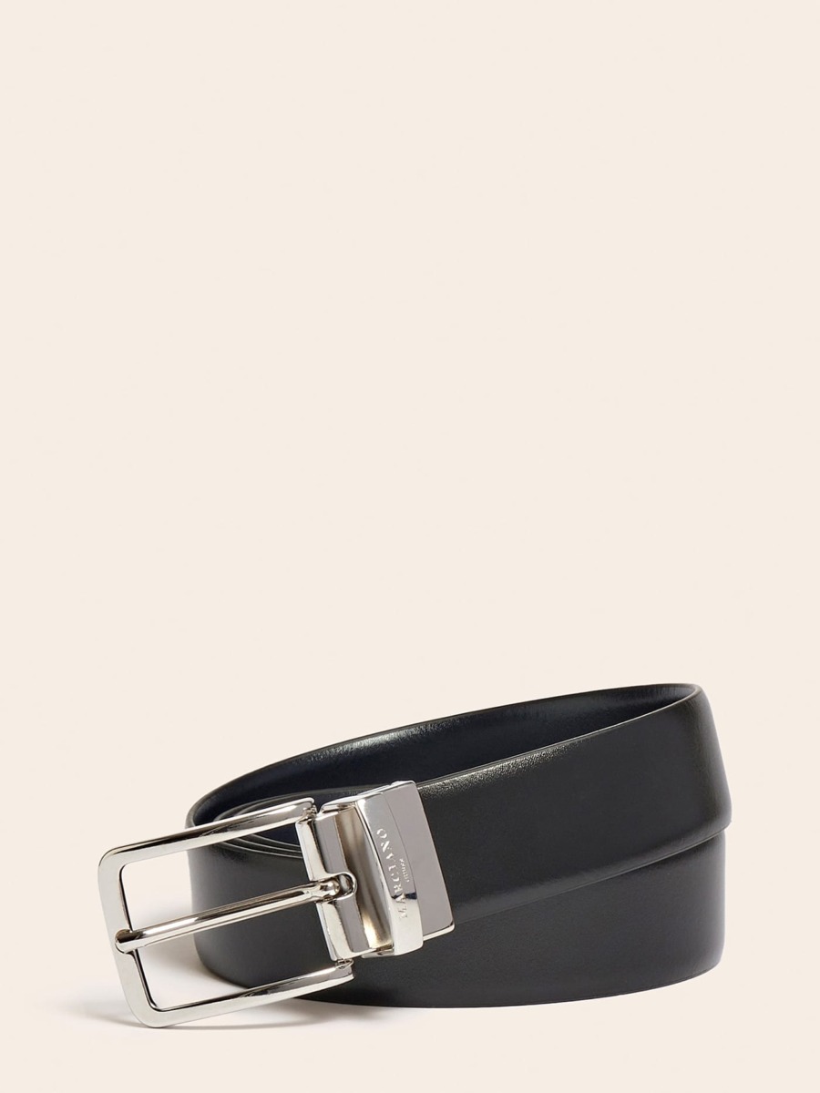Guess - Gents Belt in Black Marciano Guess GOOFASH