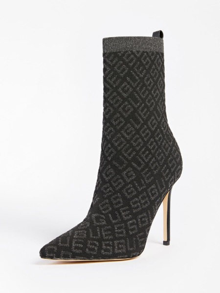 Guess - Lady Boots Black GOOFASH