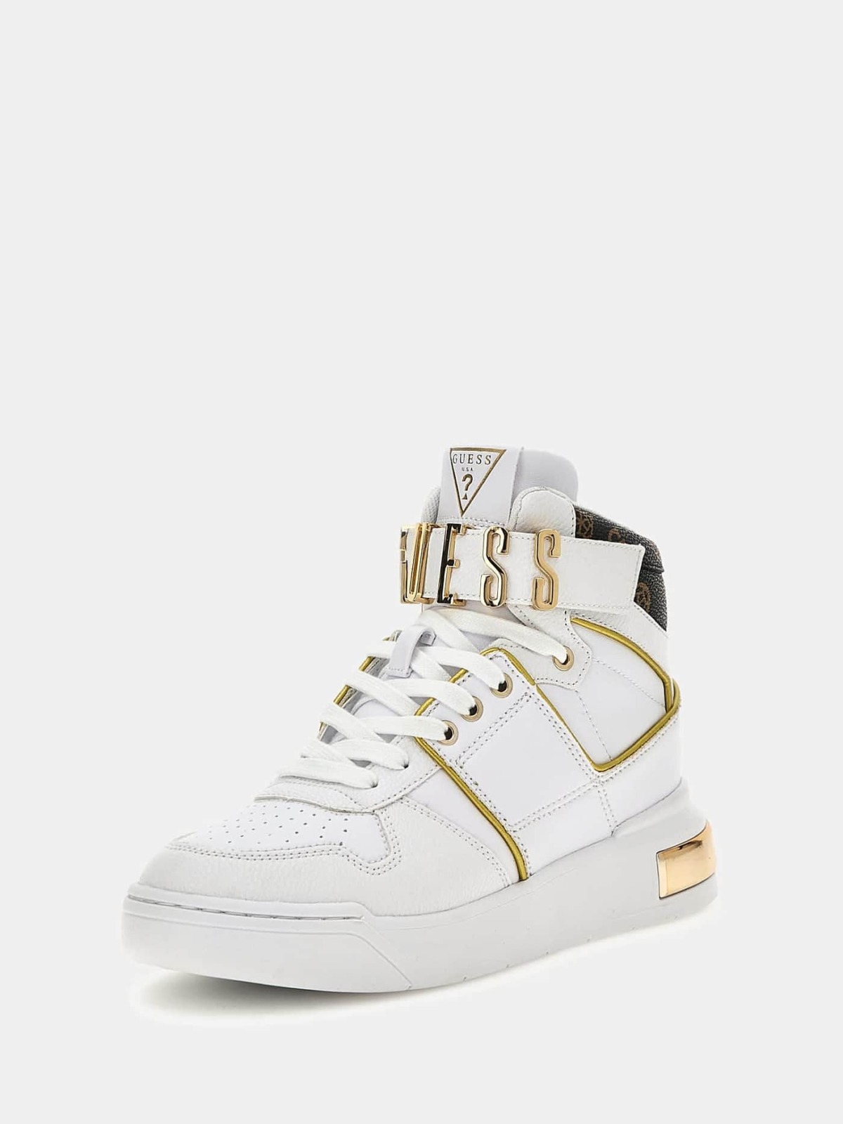 Guess - Lady Sneakers White GOOFASH