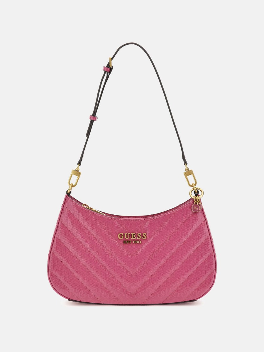 Guess - Pink Women's Shoulder Bag GOOFASH