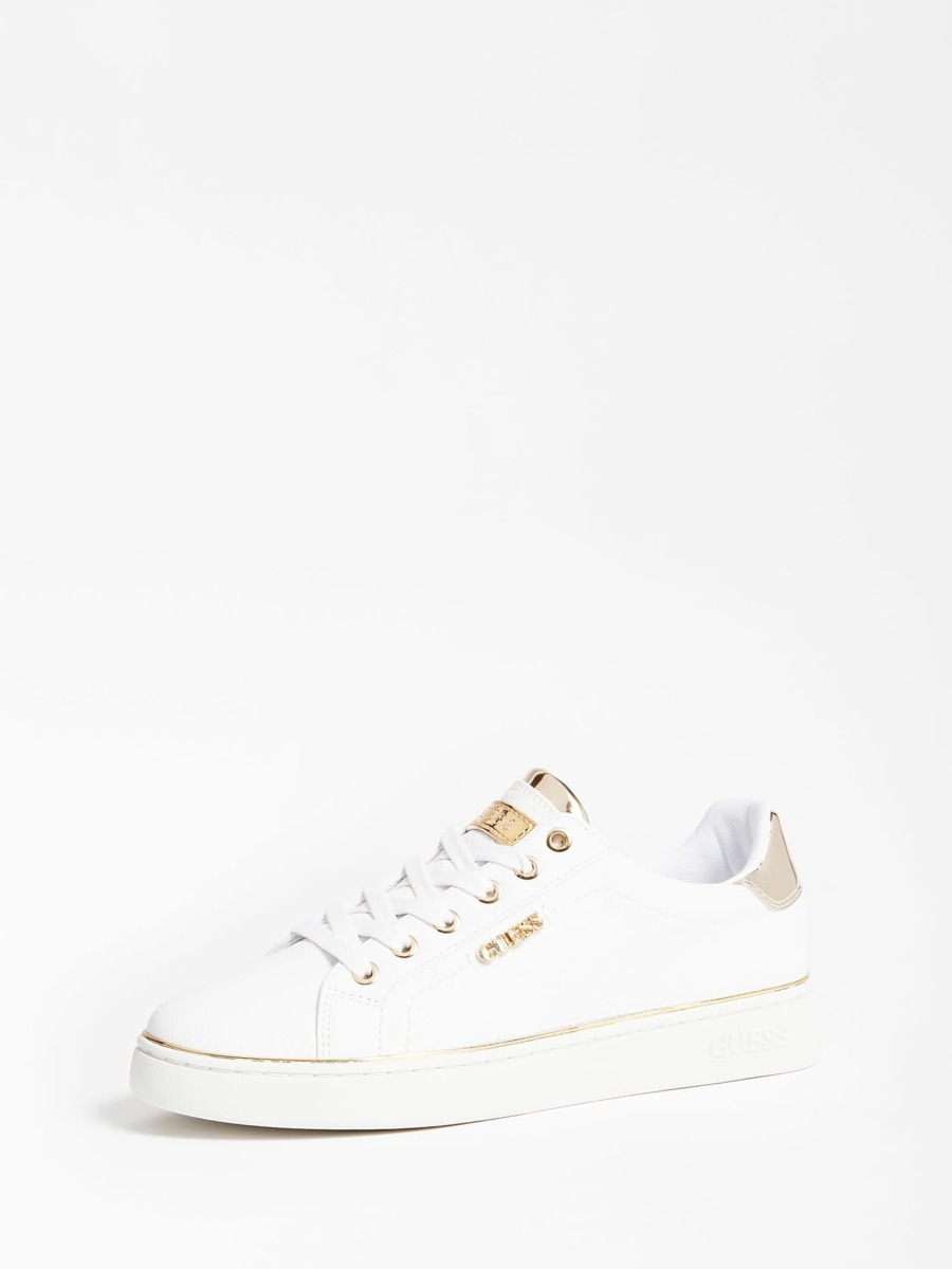 Guess - Sneakers in Gold for Women GOOFASH