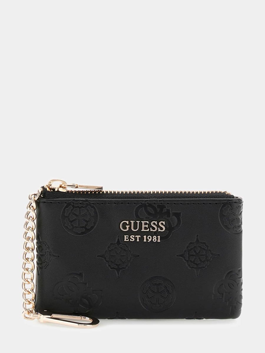 Guess - Wallet in Black Woman GOOFASH
